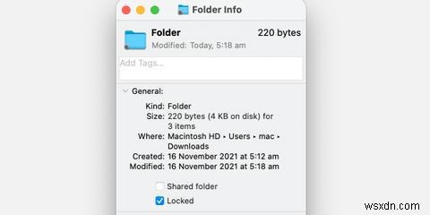 macOS에서 파일 및 폴더를 잠그는 방법 