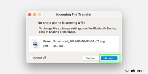 Bluetooth를 사용하여 Mac과 Android 간에 파일을 전송하는 방법 