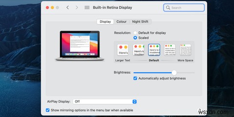 Mac에서 디스플레이 재생 빈도를 변경하는 방법 