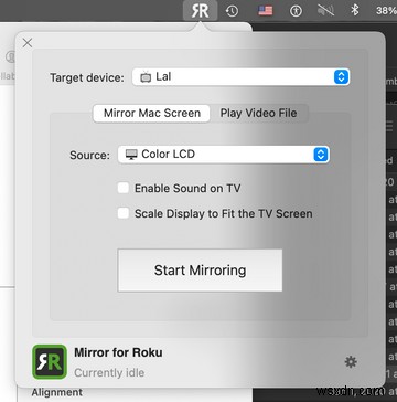 Mac의 콘텐츠를 Roku로 전송하는 방법:4가지 방법 