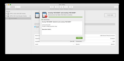 Mac에서 SD 카드를 포맷하는 방법 