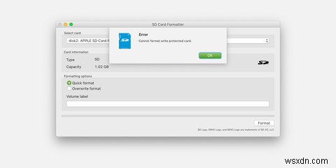 Mac에서 SD 카드를 포맷하는 방법 