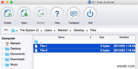 Mac에서 ZIP 파일을 만드는 방법 