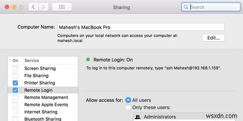FTP를 통해 Mac에서 파일을 빠르게 보내고 받는 방법 