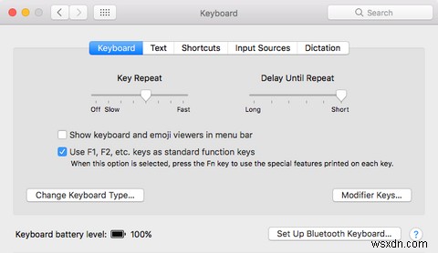 Mac에서 타사 키보드를 사용하고 사용자화하는 방법 