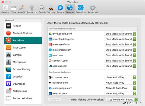 Mac에서 더 나은 브라우징을 위해 조정해야 하는 10가지 Safari 설정 