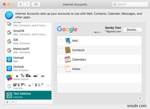Mac에서 이메일 계정을 추가 및 제거하는 방법 