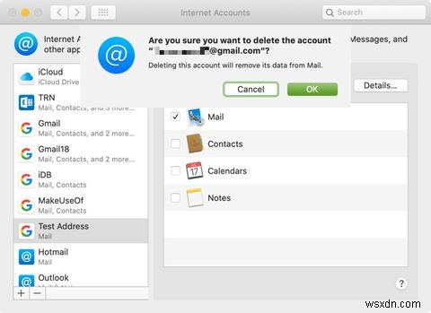 Mac에서 이메일 계정을 추가 및 제거하는 방법 