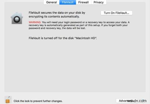 macOS에서 FileVault란 무엇이며 어떻게 사용합니까? 