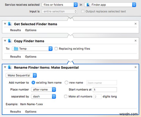 Mac을 위한 8가지 시간 절약형 Automator 워크플로 