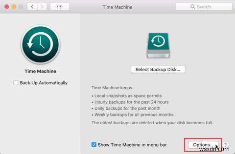 Time Machine을 사용하여 Mac을 백업하는 방법 