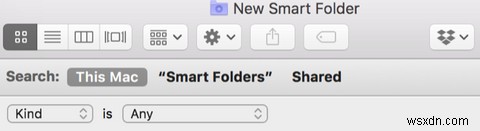 Mac에 필요한 8개의 스마트 폴더(및 설정 방법) 