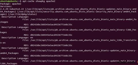 Ubuntu에서 패키지를 검색하는 방법 