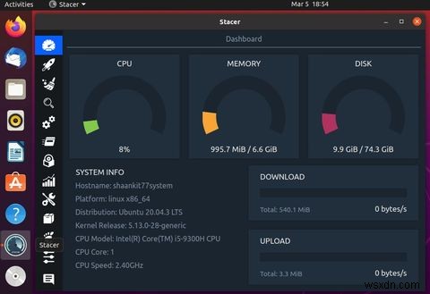 Ubuntu에서 디스크 공간을 확보하는 5가지 최고의 GUI 도구 