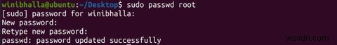 Ubuntu에서 비밀번호를 변경하는 방법 