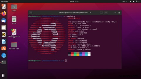 Ubuntu 21.04 Hirsute Hippo의 새로운 기능은 무엇입니까? 설치 및 인상 