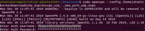 Ubuntu Linux에 VPN 클라이언트를 설치하는 방법 