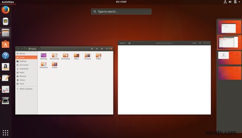 Ubuntu 사용:GNOME은 놀랍게도 Unity처럼 느껴집니다. 