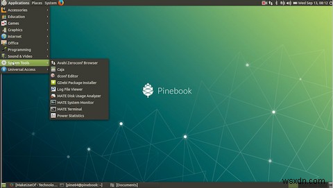 Pinebook 64 검토:끔찍하지 않은 100달러 노트북 