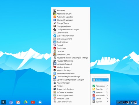 Cub Linux를 사용하여 노트북에서 Chrome OS 복제 