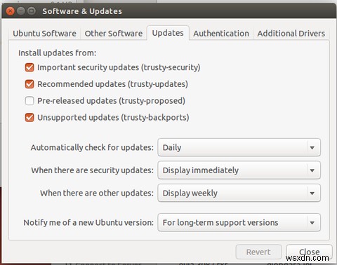 Ubuntu Update Manager로 문제를 해결하는 방법 