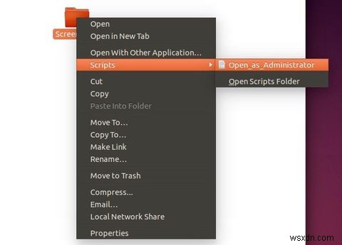 Ubuntus 오른쪽 클릭 메뉴에 루트로 열기를 추가하는 방법 