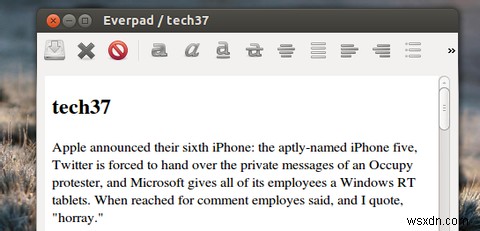 Everpad:Ubuntu [Linux]를 위한 최고의 Evernote 클라이언트 