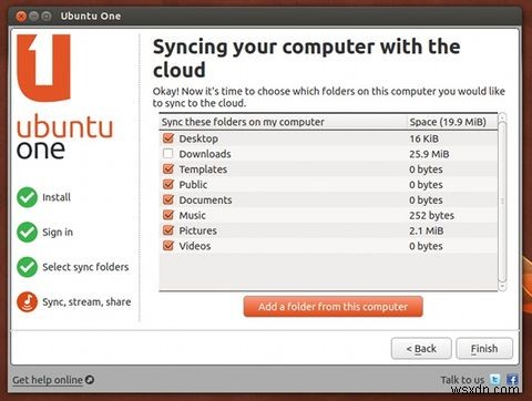 Ubuntu One:알려지지 않았지만 클라우드 스토리지에서 가치 있는 경쟁자 