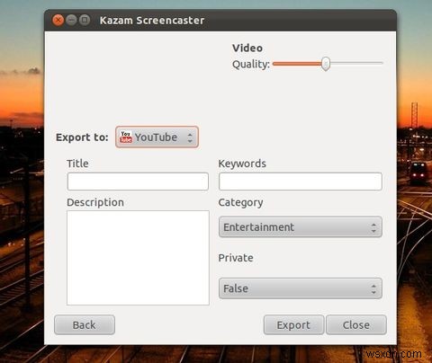 Kazam Screencaster [Linux]로 스크린캐스트 비디오를 쉽게 생성 