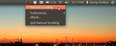 Ubuntu [Linux]에서 Mac OS X의 자연스러운 스크롤을 얻는 방법 