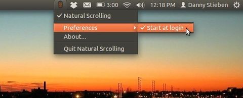 Ubuntu [Linux]에서 Mac OS X의 자연스러운 스크롤을 얻는 방법 