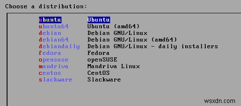 NetbootCD:하나의 CD에서 Ubuntu, Fedora, Debian 등을 설치 [Linux] 