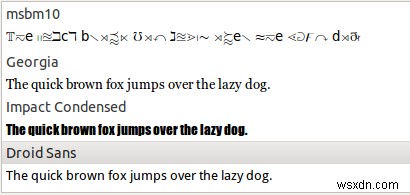 글꼴 관리자 [Linux]로 쉽게 글꼴 관리 및 비교 
