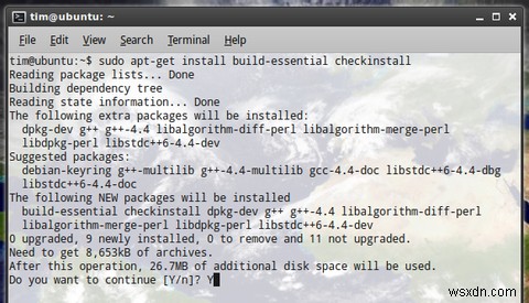 Ubuntu Linux에서 TAR GZ 및 TAR BZ2 파일을 컴파일 및 설치하는 방법 