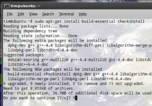 Ubuntu Linux에서 TAR GZ 및 TAR BZ2 파일을 컴파일 및 설치하는 방법 