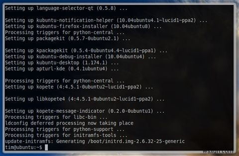 Ubuntu 10.04에서 GNOME과 KDE 4.5 사이를 전환하는 방법 