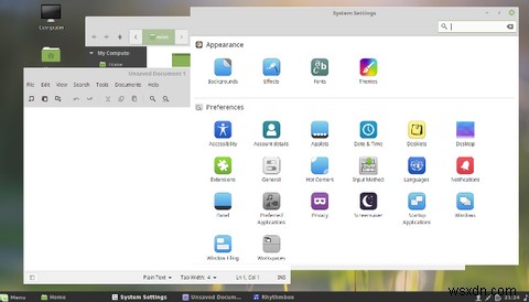 Cinnamon 설명:Linux의 가장 Windows와 유사한 데스크탑 중 하나 살펴보기 