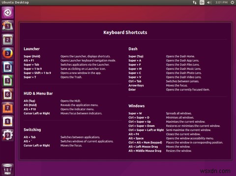 Unity 설명:Ubuntus 기본 데스크탑 환경 살펴보기 