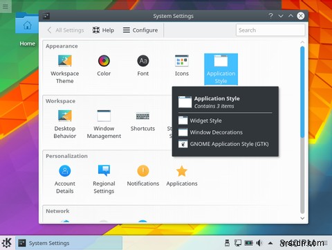KDE 설명:Linux에서 가장 구성 가능한 데스크탑 인터페이스 살펴보기 