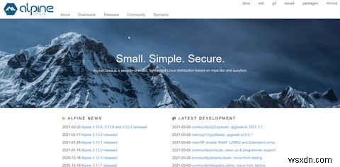 Alpine Linux:Linux 전문가를 위한 신선한 산의 공기 