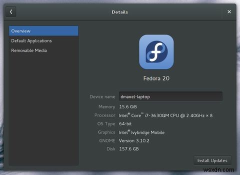 Fedora 20:이 Heisenbug Linux 릴리스의 새로운 기능은 무엇입니까? 