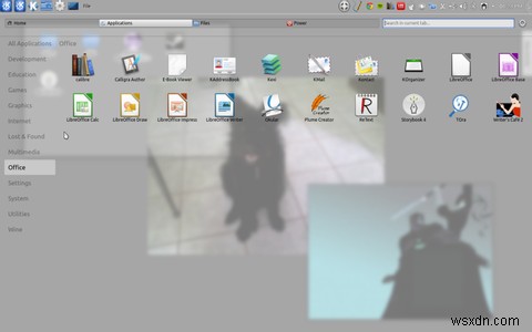 KDE 가이드:기타 Linux 데스크탑 