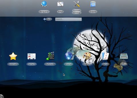 KDE Netbook 최적화 인터페이스 사용 방법 [Linux] 