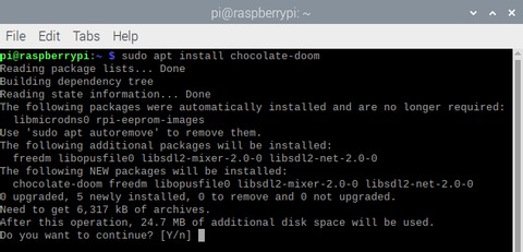 Raspberry Pi에서 Doom을 실행하는 방법(에뮬레이터 없이) 