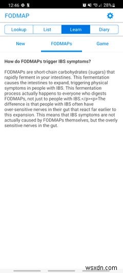 낮은 FODMAP 식단을 유지하기 위한 5가지 최고의 앱 