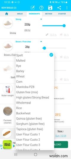 진정한 사워도우 의식을 위한 6가지 빵 굽기 앱