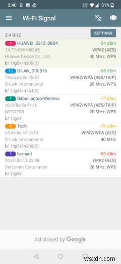 Android용 최고의 Wi-Fi 분석기 앱 6가지 