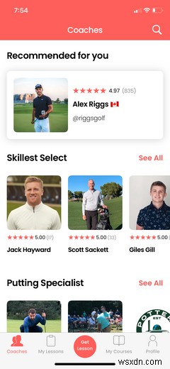 모든 골프 애호가가 스마트폰에 필요로 하는 6가지 앱 