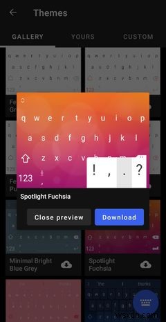 휴대전화 키보드 및 글꼴을 개인화할 수 있는 7가지 Android 앱