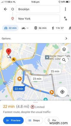 Android용 최고의 지도 및 GPS 앱 5가지 